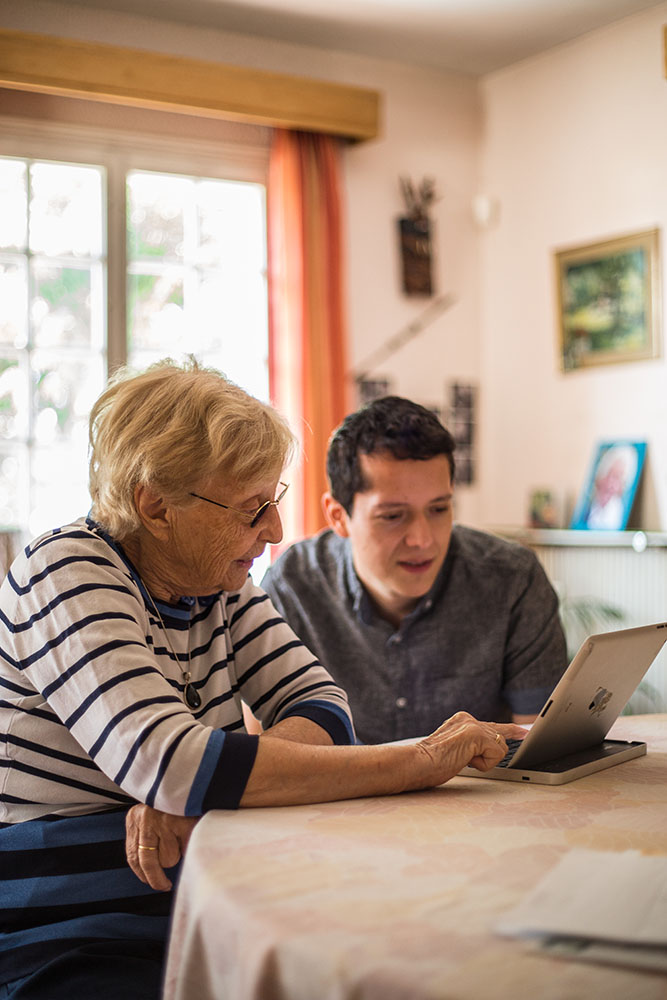 Habitation partagé pour favoriser les enchanges intergénérationnel